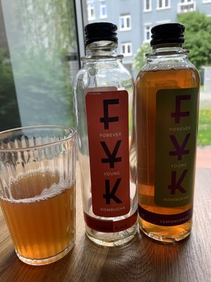 Kombucha   at Cafe Michelle in Warsaw