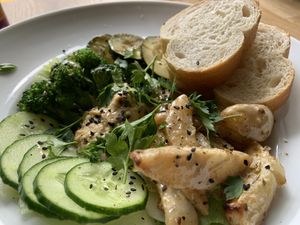 Lunch bowl   at Cafe Michelle in Warsaw