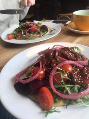 Omelette   at Cafe Michelle in Warsaw