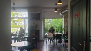  at Cafe Michelle in Warsaw