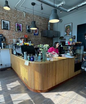   at Cafe Michelle in Warsaw