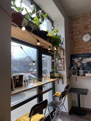   at Cafe Michelle in Warsaw