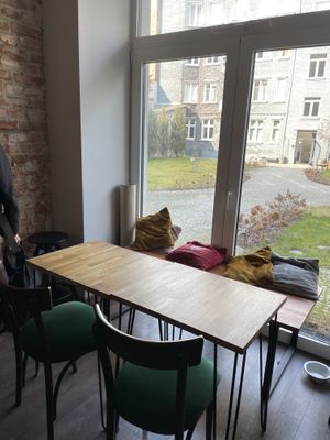   at Cafe Michelle in Warsaw