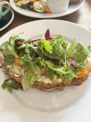 “Super kanapka/super sandwich” 🥪 (that’s what it’s called, in reality I’d just say it’s quite good but not too exciting 😁)  at Cafe Michelle in Warsaw