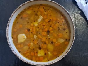 Soup at Cafe Michelle in Warsaw