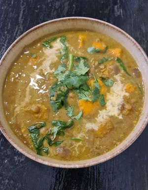 Soup at Cafe Michelle in Warsaw