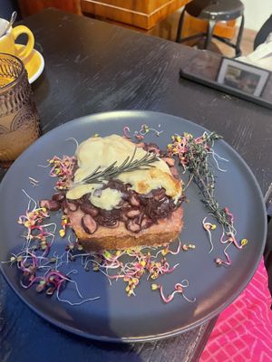 Grilled cheese   at Cafe Michelle in Warsaw