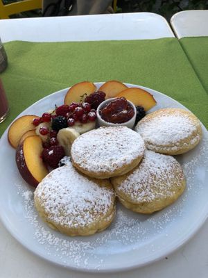 Racuchy  at Cafe Michelle in Warsaw