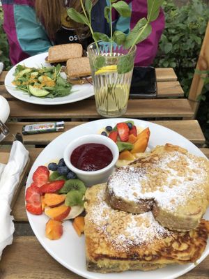 french toast  at Cafe Michelle in Warsaw