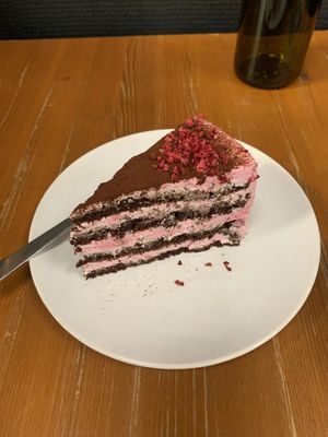 A cake  at Veggie Box in St Petersburg