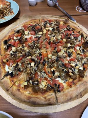 Pizza!  at Veggie Box in St Petersburg