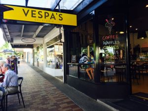 Exterior at Vespa's Gelateria in Mornington