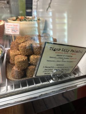 Vegan options  at Tiger Lily Cafe in Port Jefferson