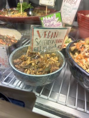 Vegan options  at Tiger Lily Cafe in Port Jefferson