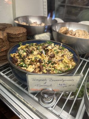 Vegan options  at Tiger Lily Cafe in Port Jefferson