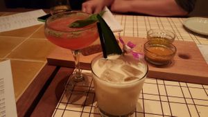 Cocktails at Miss Kaplan in Tel Aviv