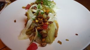 Fennel salad at Miss Kaplan in Tel Aviv