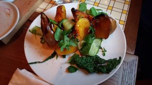 Japanese pumpkin at Miss Kaplan in Tel Aviv