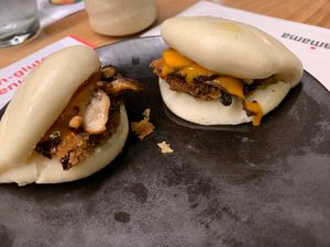 Vegan bao buns at Wagamama in Maidstone