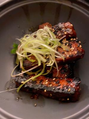 Seitan ribs at Wagamama in Maidstone