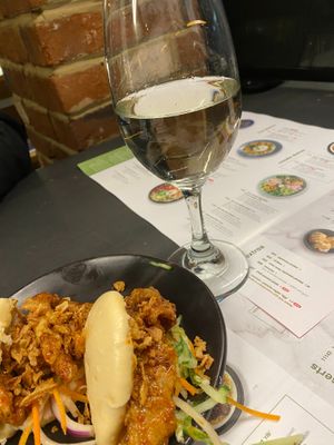 PS they have a vegan wine list! at Wagamama in Maidstone