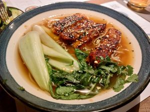 Vegan Ribs Ramen at Wagamama in Maidstone
