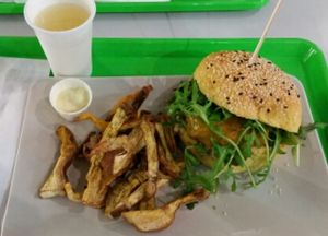 Menu 2 at Vegana Burgers - Atrium Saldanha in Lisbon