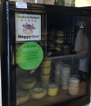 happy cow was here  at Vegana Burgers - Atrium Saldanha in Lisbon