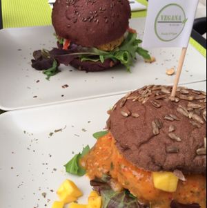 vegana burger  at Vegana Burgers - Atrium Saldanha in Lisbon