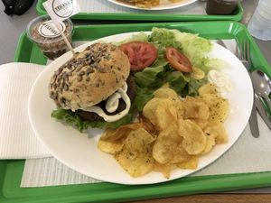 Another burger  at Vegana Burgers - Atrium Saldanha in Lisbon