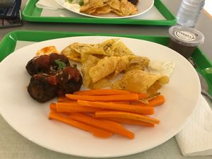 Almôndegas  at Vegana Burgers - Atrium Saldanha in Lisbon