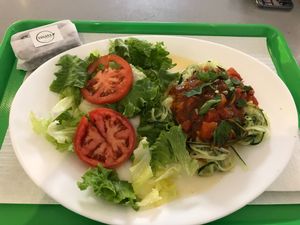 Esparguete de courgette à bolonhesa at Vegana Burgers - Atrium Saldanha in Lisbon