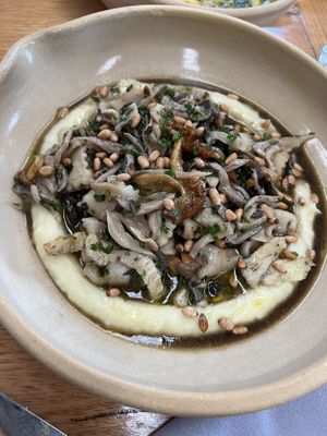 Mushroom agnolotti   at The Independent in Gembrook