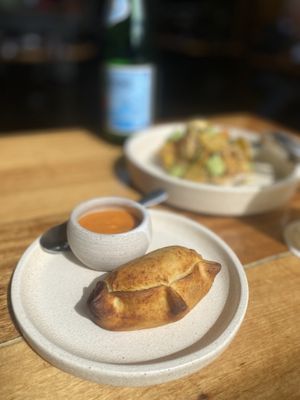 Cauliflower, pine nuts and currants  at The Independent in Gembrook