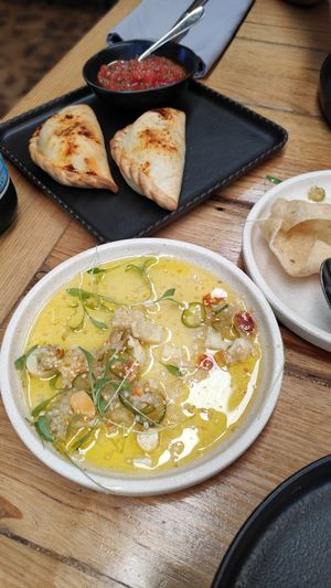 Some delicious dish i can only remember as being described as "core of palm tree" at The Independent in Gembrook