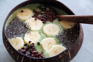 Pure smoothie bowl.  at Pure Koh Lanta in Koh Lanta