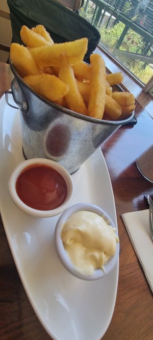 Chips at Kallista Tea Rooms in Kallista