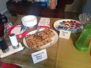 Vegan buffet at Cottage Greens in Katy