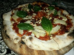 Red Alert - with extra artichoke at By Hand Cafe in Chiang Mai