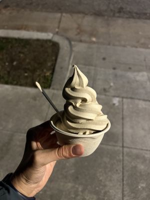 Coffee vegan froyo ☕️   at Curbside Creamery in Oakland