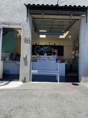   at Curbside Creamery in Oakland