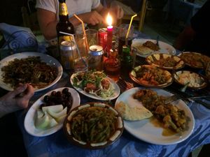 vegan meze at St. Paul's Pillar Restaurant in Paphos