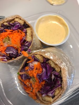 Indonesian Wrap at Fresh Squeeze in Otsego