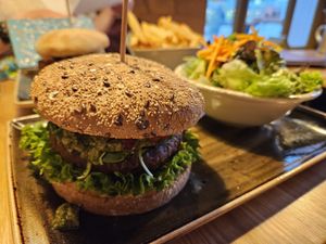 'Pestoprinz' at Hans im Glück in Dusseldorf