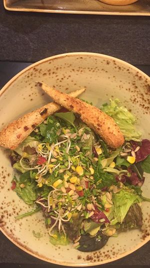 Salad at Hans im Glück in Dusseldorf