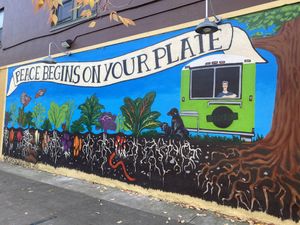 Outside at Homegrown Smoker in Portland