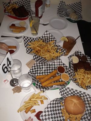 Group lunch at Homegrown Smoker in Portland