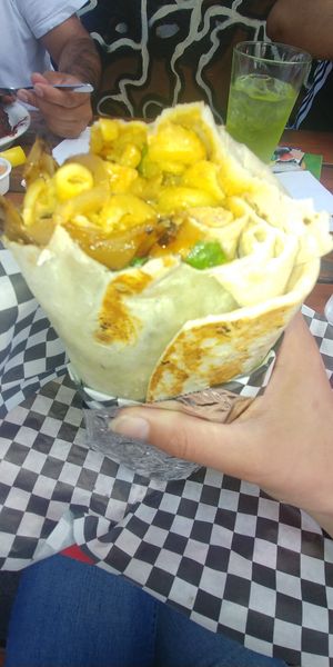 Burrito at Homegrown Smoker in Portland