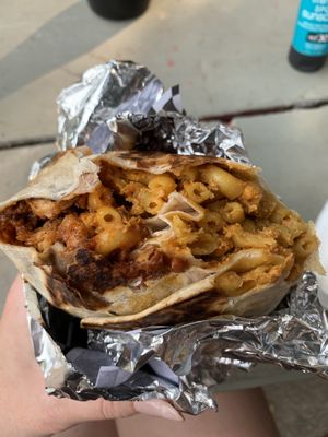 Inside the macnocheeto  at Homegrown Smoker in Portland
