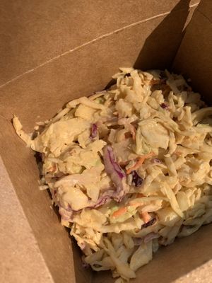 Coleslaw side  at Homegrown Smoker in Portland